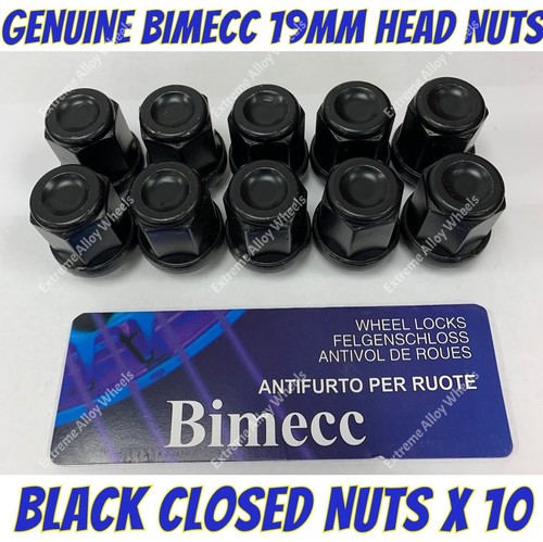 Alloy wheel nuts closed 10 - closed, x