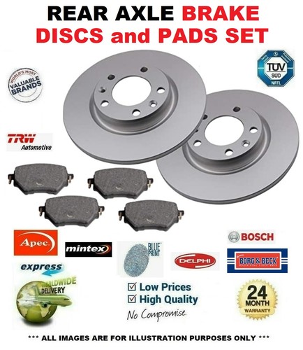 Rear discs pads for - discs,